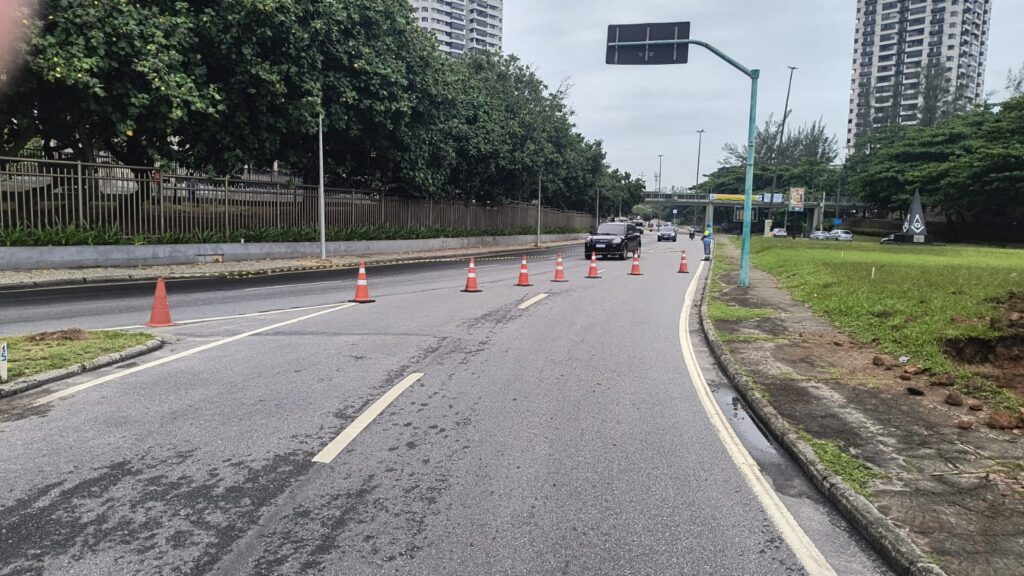 transito-na-barra-da-tijuca-muda-com-inicio-de-obras-do-plano-de-mobilidade;-veja-alternativas